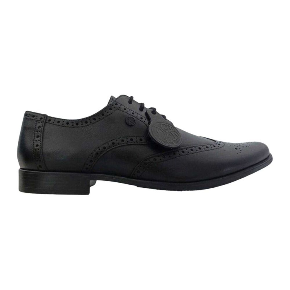 Pretty Green Mens Leather Brogues / Black